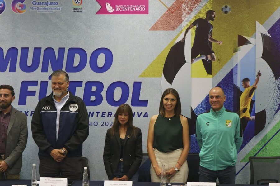 Llega exposición «Mundo Fútbol» en el Parque Guanajuato Bicentenario