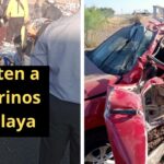 VIDEO. Tráiler choca camioneta y embiste a peregrinos en carretera Celaya-Querétaro