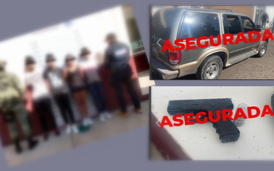 En Salamanca detienen a 4 menores de edad por robar con lujo de violencia una camioneta