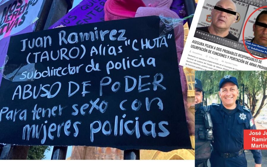 Marcha feminista destapa acosos y abusos contra mujeres policías de San Miguel de Allende por parte de un jefe policiaco