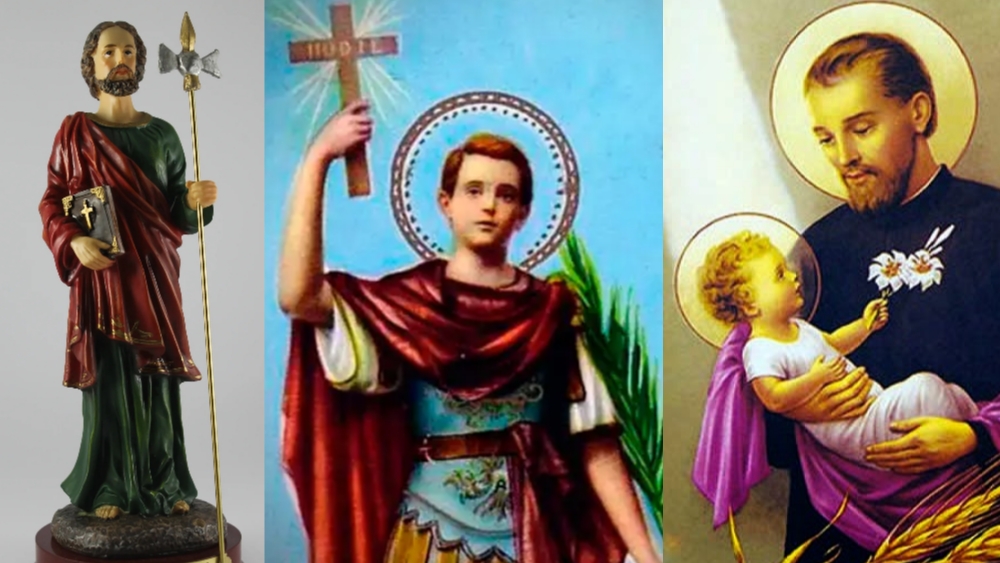 Seis santos que representan dinero y abundancia