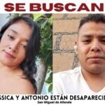 Los sanmiguelenses Jessica y Antonio están desaparecidos; su última ubicación: los Separos preventivos