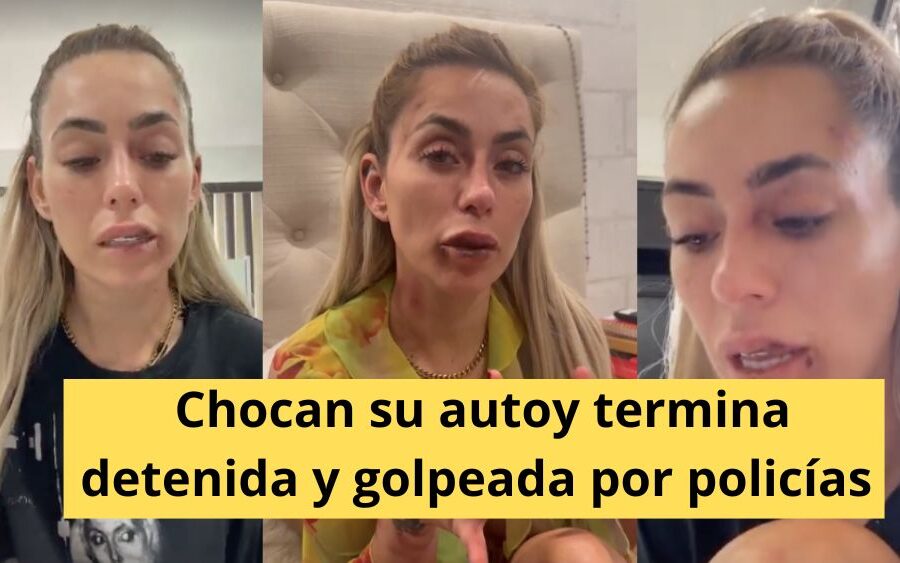 VIDEO. Chocan auto de una joven en Querétaro, pide apoyo y termina detenida y golpeada