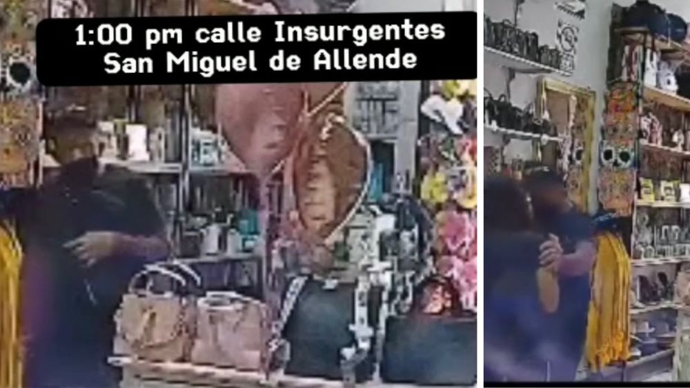VIDEO. Ladrón amaga a empleada de tienda en Insurgentes, se lleva dinero y sale al llegar clientes