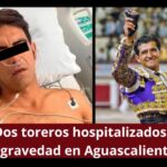 Imágenes sensibles. Dos toreros hospitalizados tras ser embestidos en la Plaza de Toros de Aguascalientes