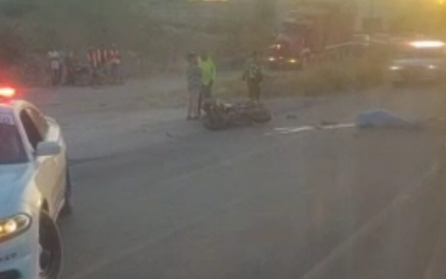 Este jueves murió motociclista tras impactarse con camioneta en la carretera SMA – Querétaro