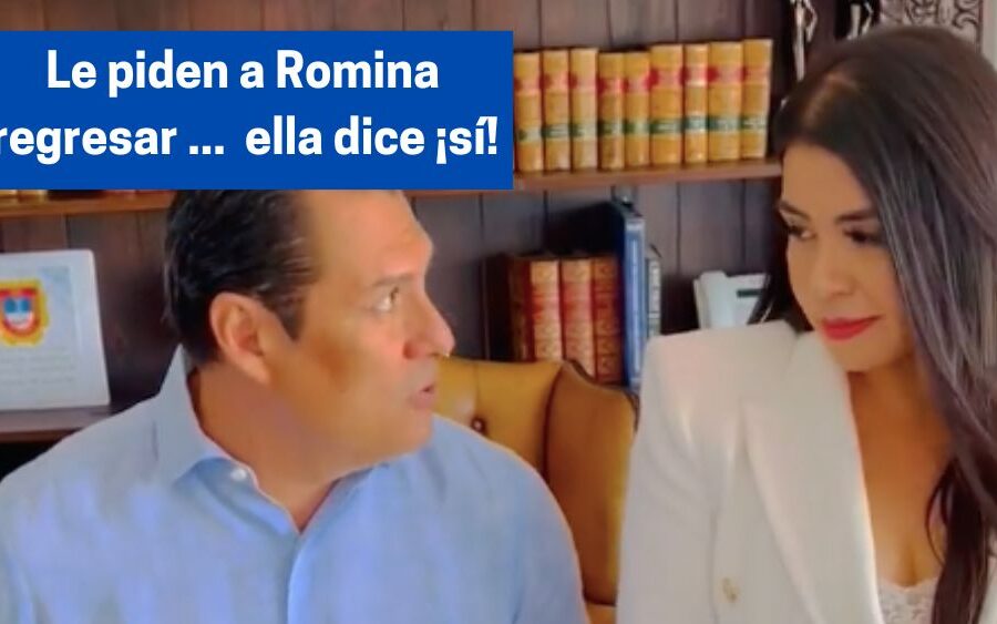 Tras pedirle su renuncia, invitan a Romina Hernández a regresar a Atención Ciudadana… ella dice ¡sí!