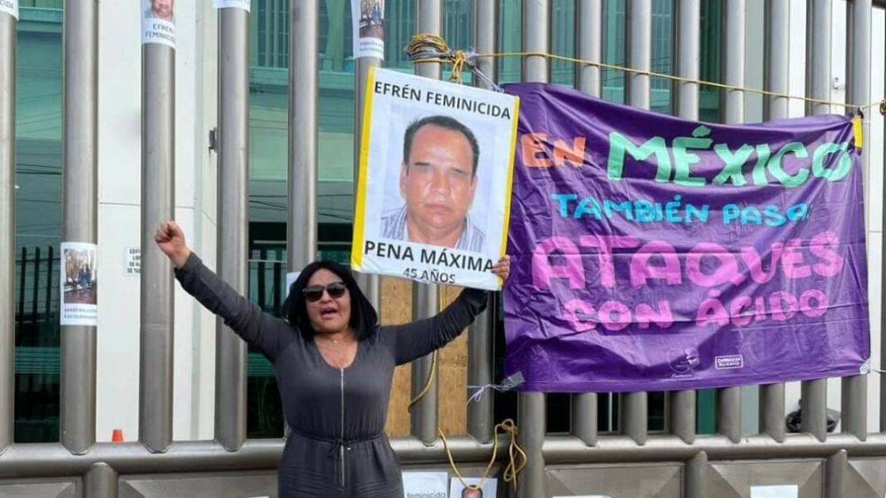 Por primera vez en México, dan 46 años de prisión a hombre que arrojó ácido a su ex pareja