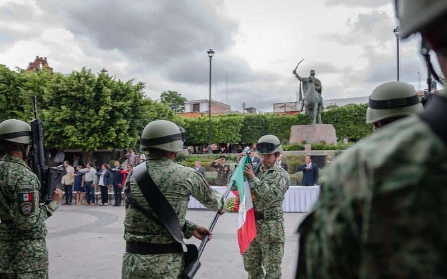 Conmemoran con un acto cívico el 212 Aniversario del fallecimiento del General Ignacio Allende