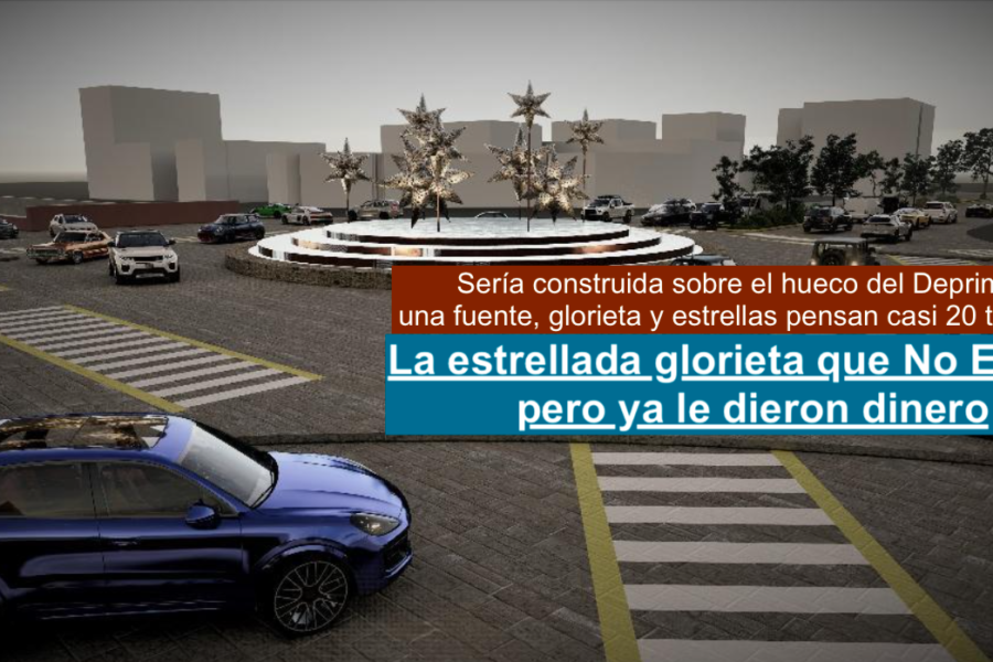 La Estrellada Glorieta, el proyecto que el Gobierno de Trejo quiere construir sobre el «hueco» del Puente Deprimido
