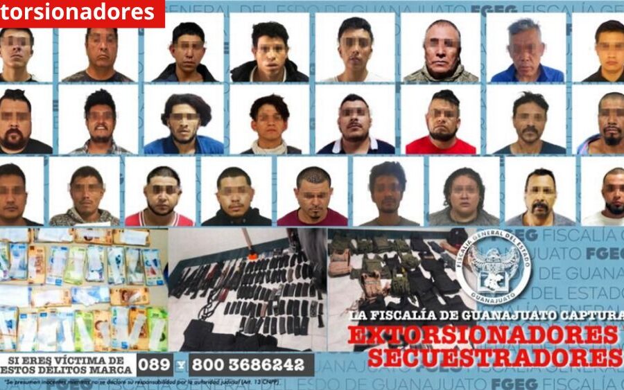 Detienen a secuestradores y extorsionadores; operaban en San Miguel de Allende y otros municipios