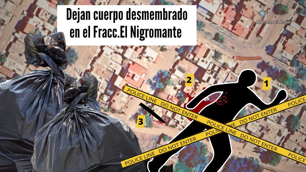 En bolsas abandonan el cuerpo de un hombre en el Fracc. El Nigromante de San Miguel de Allende