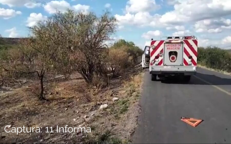 Muere persona en accidente vehicular en la carretera SMA – Rodríguez a la altura de Puerto de Sosa