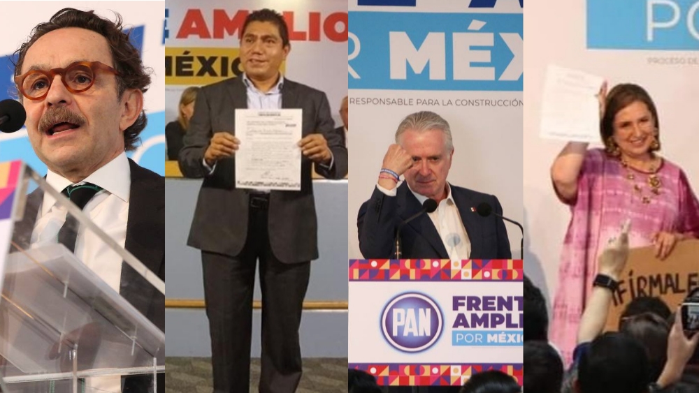 Se registran aspirantes a representar Frente Amplio por México en las elecciones 2024