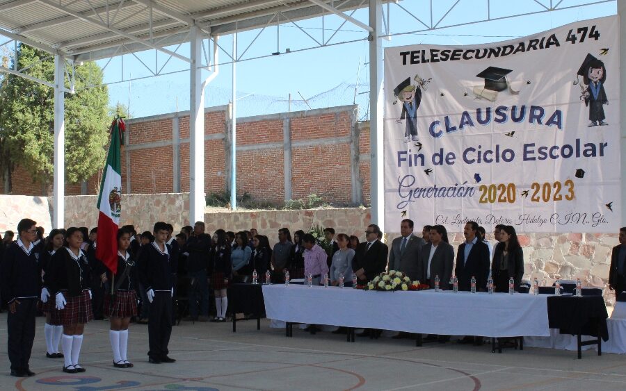 Concluyen el ciclo escolar 2022-2023 116 mil alumnos de educación básica de la región Norte de Guanajuato