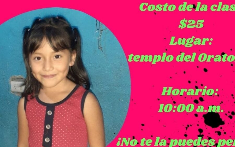 Clases de zumba y una tómbola habrá este domingo en el Oratorio para ayudar a la niña Claudia Sofía
