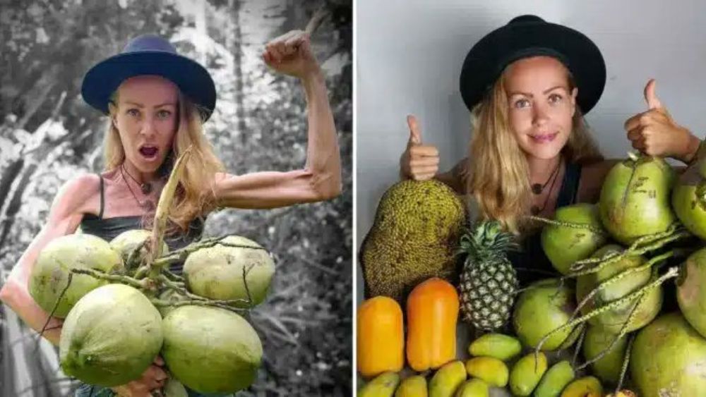 Muere influencer vegana por desnutrición al llevar a su alimentación solo frutas y no tomar agua