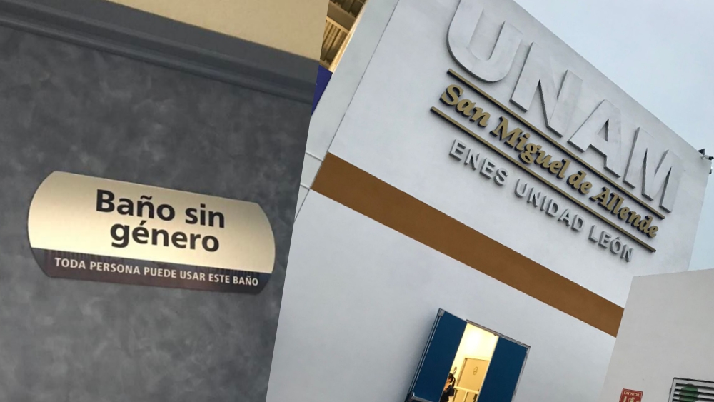 UNAM se actualiza; Instala baños «Sin Género» en su Campus  San Miguel de Allende