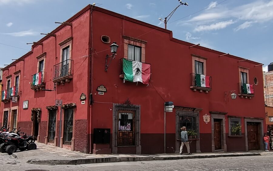 A pocos días de la llegada del mes patrio, Septiembre, San Miguel de Allende ya se viste tricolor