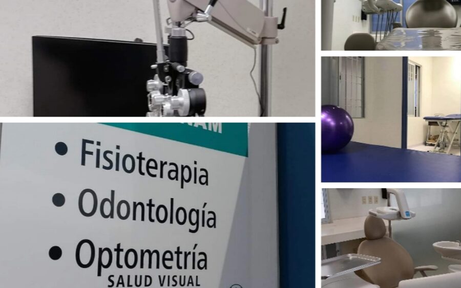 Fisioterapia, odontología, optometría y salud visual, los servicios que tiene la Clínica de la UNAM SMA