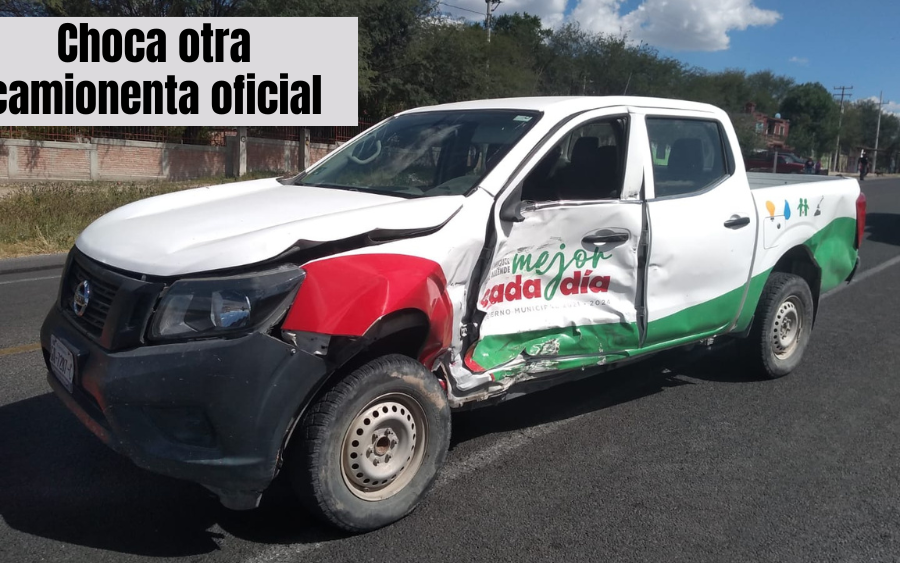 Se registra otro choque de un auto oficial del Gobierno de San Miguel de Allende; ahora una de Desarrollo Urbano