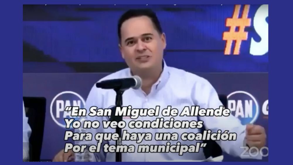 VIDEO. En SMA no existen condiciones para el Frente Amplio por violencia y actos cuestionables del Alcalde Trejo y su gobierno: PAN Guanajuato