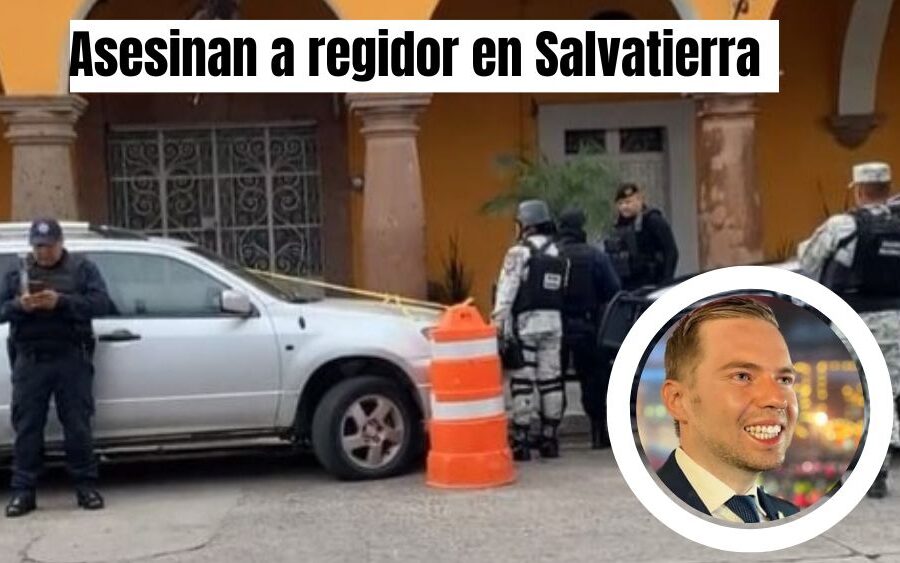 Asesinan a balazos a regidor de Salvatierra; lo atacan en un portal del centro histórico