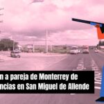 Asaltan y despojan su camioneta con lujo de violencia a pareja proveniente de Monterrey en San Miguel de Allende