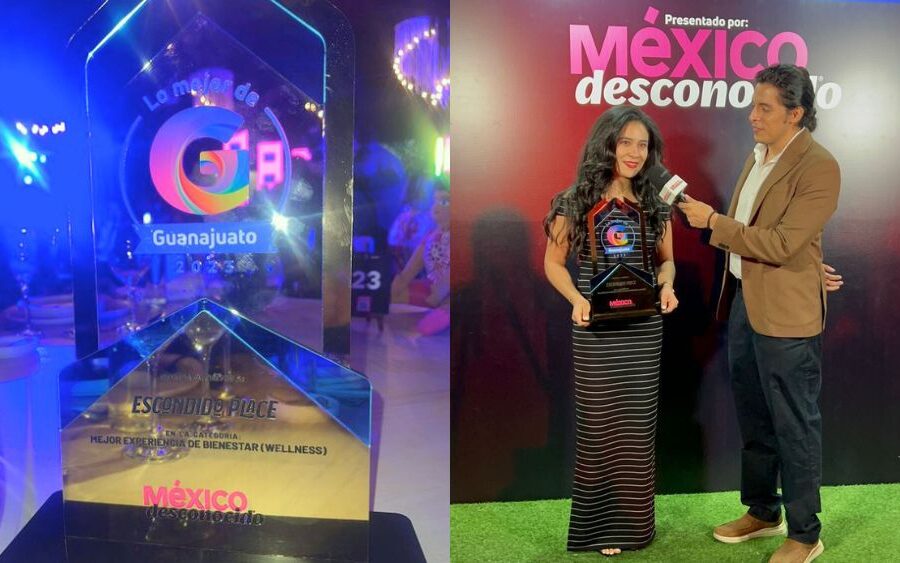 Entregan Premios a Lo Mejor de Guanajuato 2023; Escondido Place conquista el único premio para San Miguel de Allende