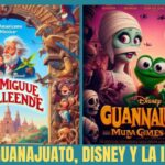 Guanajuato en el mundo de la IA si fueran póster de películas de Disney