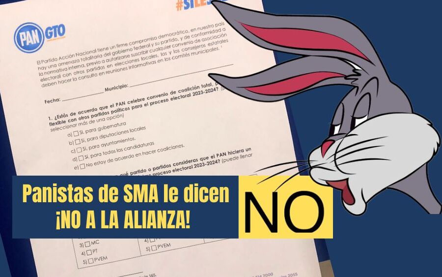 En San Miguel de Allende ¡NO a la Alianza!; 9 de cada 10 panistas vota en contra de ir con el PRI en la elección 2024