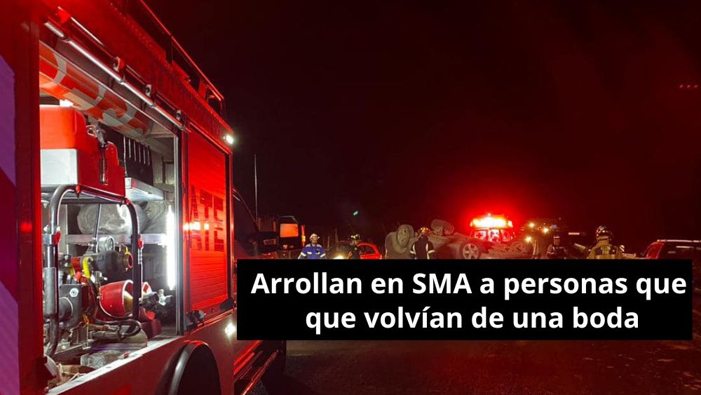 Los arrolla camioneta al volver de una boda en San Miguel de Allende; ahí muere Gael de 14 años