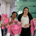 Mamá da a luz a trillizas en IMSS de León y se encuentran sanitas