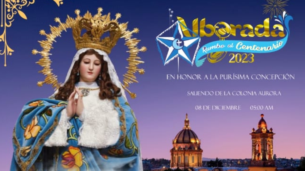 Se viene la alborada a Virgen de la Purísima Concepción