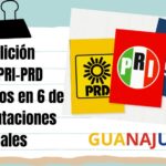 PAN, PRI, PRD van juntos en solo 6 de 22 distritos locales de Guanajuato; queda fuera SMA y San José Iturbide
