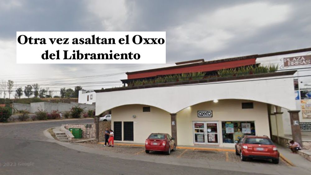 En la víspera de Navidad vuelven a asaltar el Oxxo del Libramiento en San Miguel de Allende