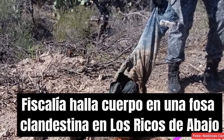 Hallazgo en Los Ricos de Abajo de San Miguel de Allende; encuentran cuerpo en fosa clandestina
