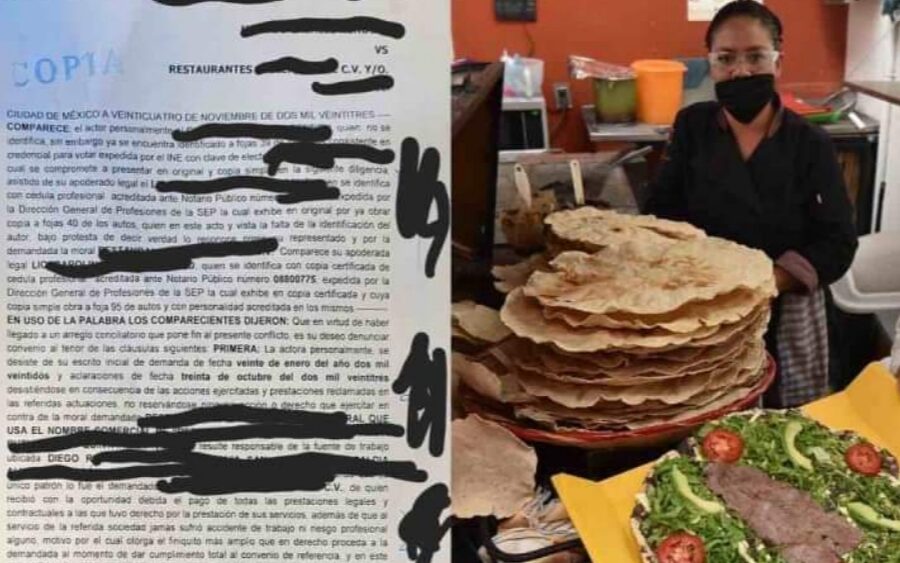 Restaurante despide a empleada por comerse a una tostada; ahora deberán pagarle 455 mil pesos