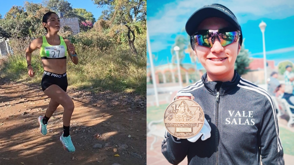 Atleta sanmiguelense Valeria Salas gana carrera Cerro Gordo en Jalisco y se va al mundial