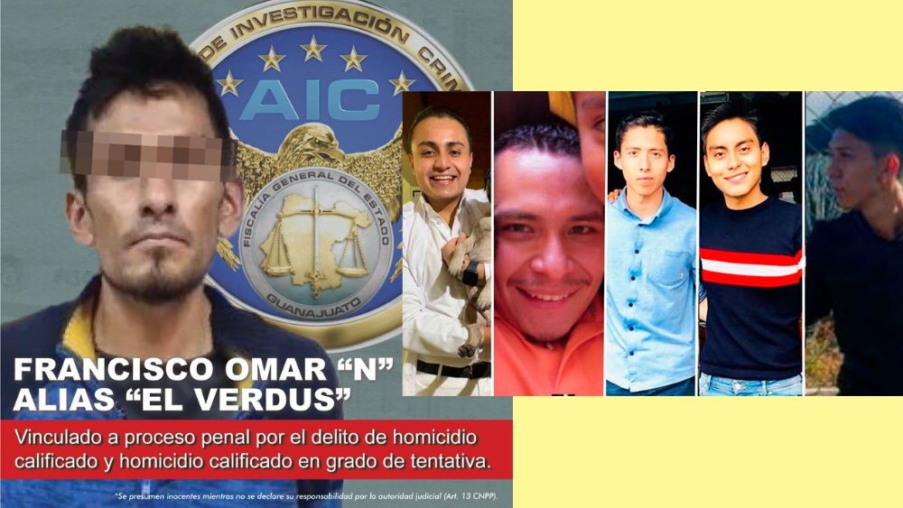 «El Verdus» a proceso, implicado en asesinato de estudiantes en Celaya