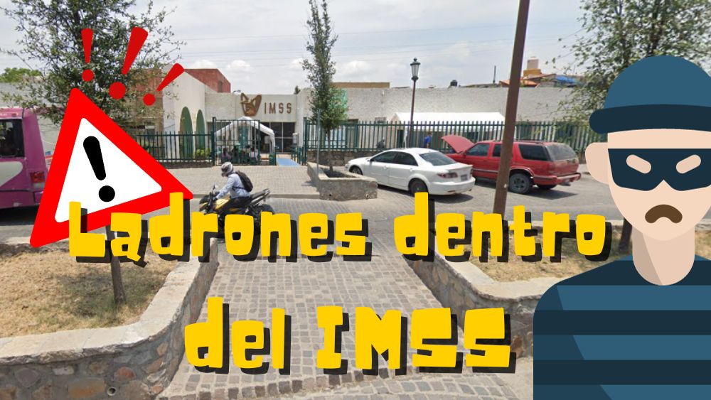 Con el ‘truco’ de lanzar salsa, ladrón asalta dentro de las instalaciones del IMSS de San miguel de Allende