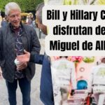 Los Clinton Disfrutan de San Miguel de Allende: Encuentro Casual en las Calles y Cafecito mañanero