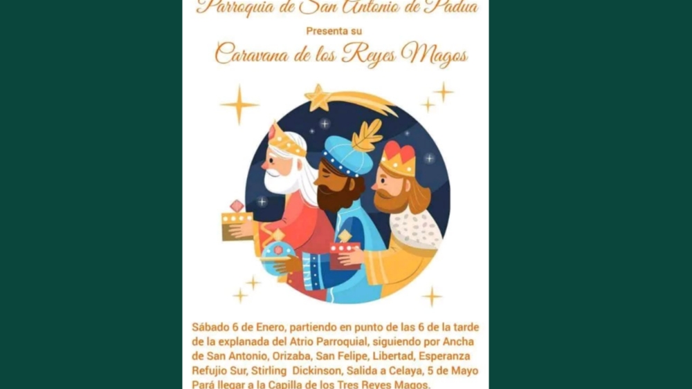 Parroquia de San Antonio de Padua tendrá su ‘caravana’ de reyes