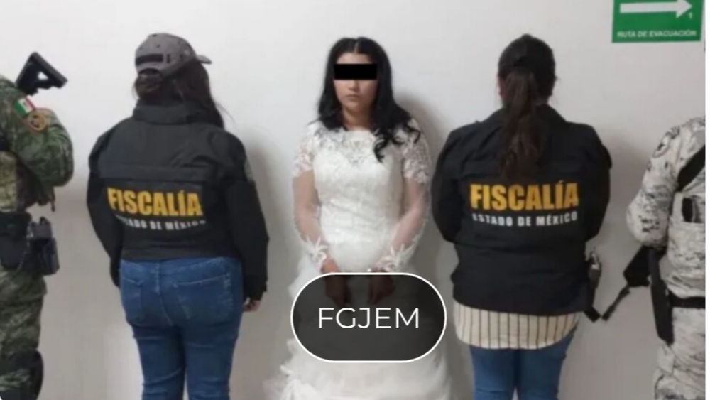 Mujer es detenida el día de su boda en el Estado de México
