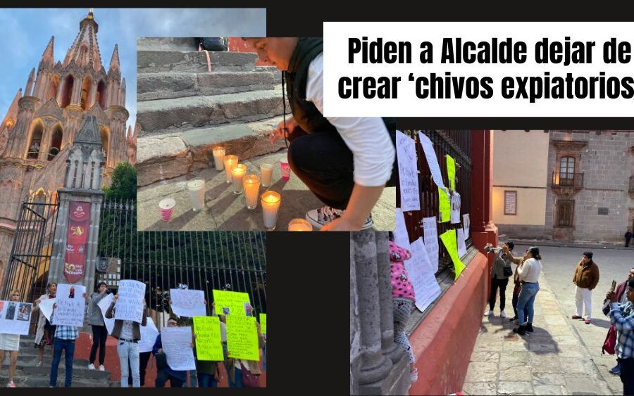 Familiares de Víctimas Acusan al Alcalde de San Miguel de Allende de ‘inventar culpables’ en manifestación contra la violencia