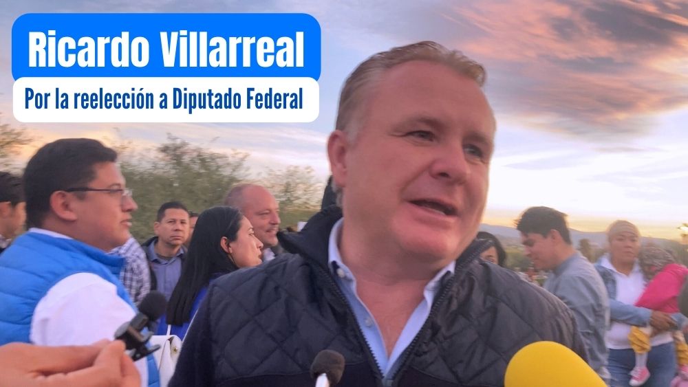 Ricardo Villarreal anuncia reelección por la Diputación Federal del Distrito 2; encuestas lo ponen a la cabeza