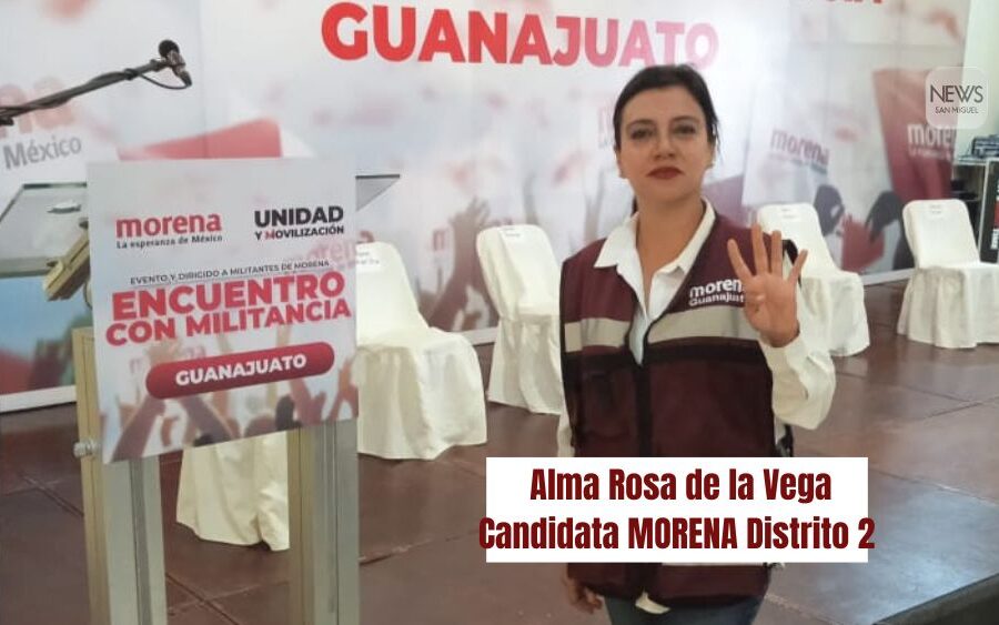 Alma Rosa De la Vega, la candidata que buscará transformar el Distrito 2 Federal de Guanajuato