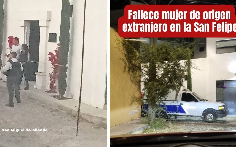 Dentro de su hogar fallece mujer de origen extranjero en San Miguel de Allende; tenía de 69 Años