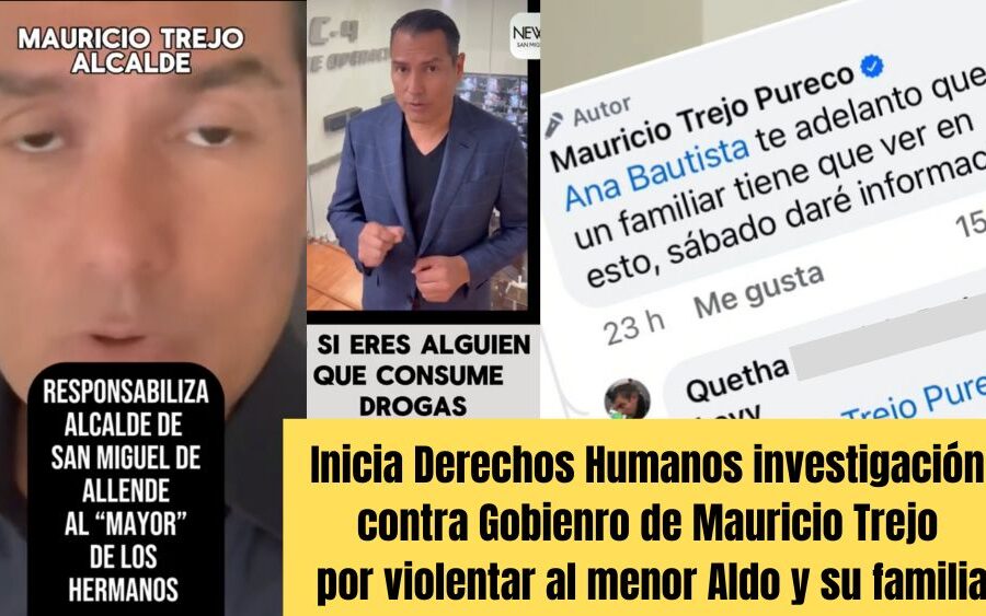 Derechos Humanos de Guanajuato abre investigación contra Gobierno de Mauricio Trejo Pureco al violar y filtrar información del menor Aldo, mientras lo velaban y sepultaban
