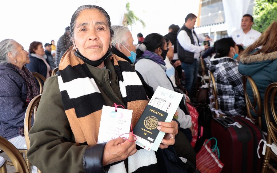 Un total de 107 adultos mayores guanajuatenses se fueron a Estados Unidos a ver a sus familiares indocumentados